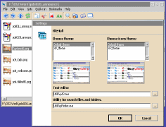 FileHalf's settings